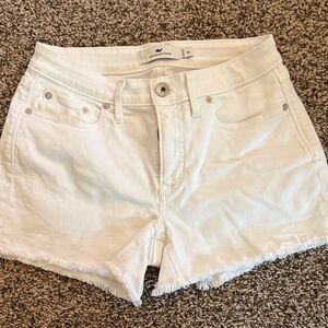 White Denim Shorts vineyard vines